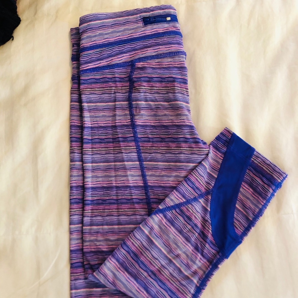 Purple Lululemon Cropped Legging